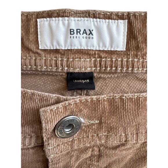 Brax Cooper Fancy Brown Corduroys - Picture 2 of 7
